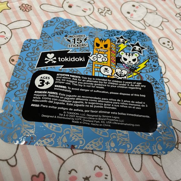 Tokidoki Figures Cactus Bears Sonic Kids Wacky Pack Toys Stickers, Spoons - Picture 8 of 10